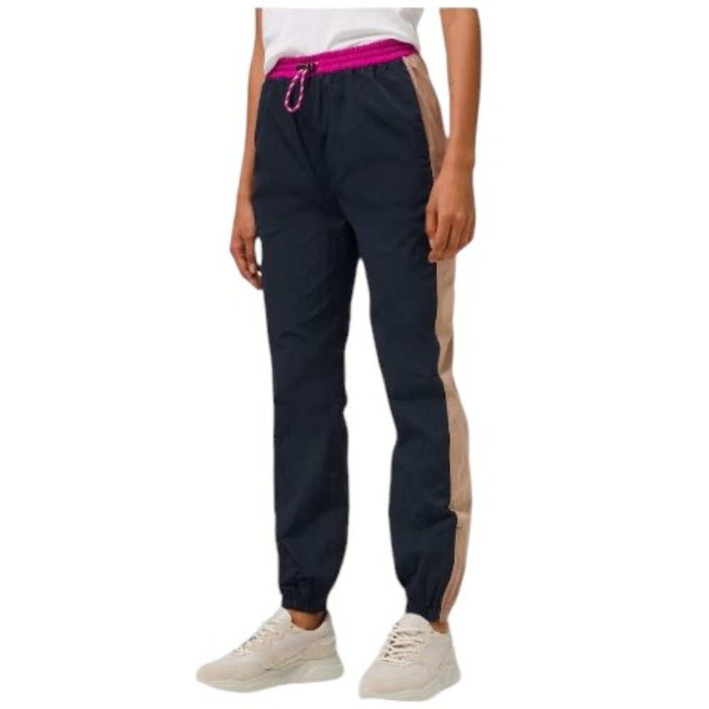 NEW Lululemon Evergreen Track Pant True Navy / Cafe Au Lait / Ripened Raspberry